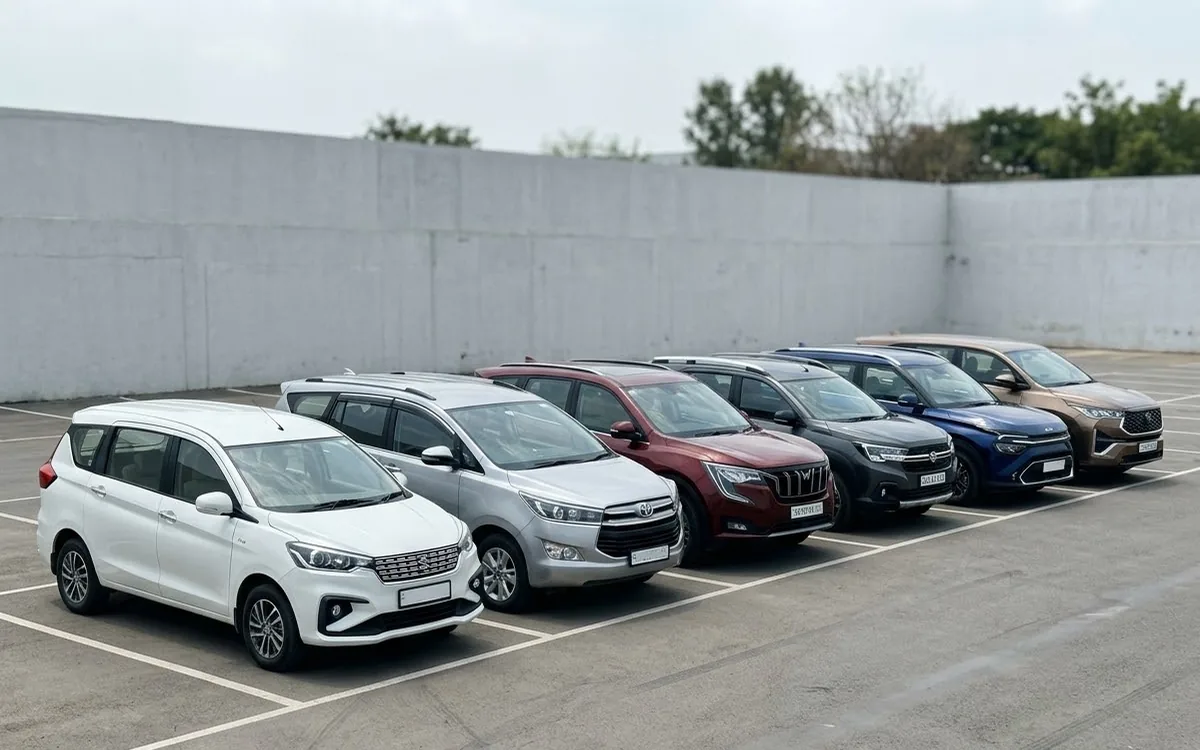 SUV and MPV vehicles available for hire with MD Cabs in Jorhat